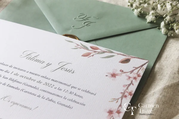 Invitacion Almendro - Imagen 2