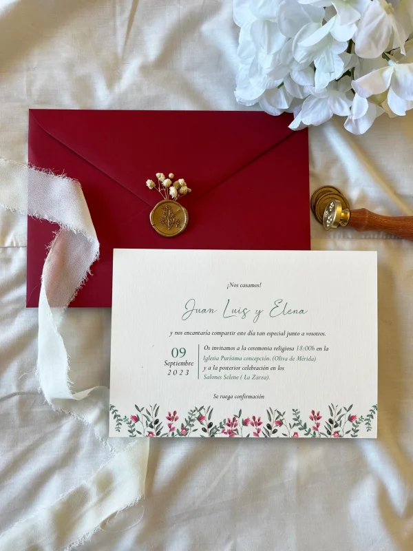 Invitación Granada y Oliva - Imagen 4