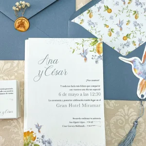 Invitación Colibrí