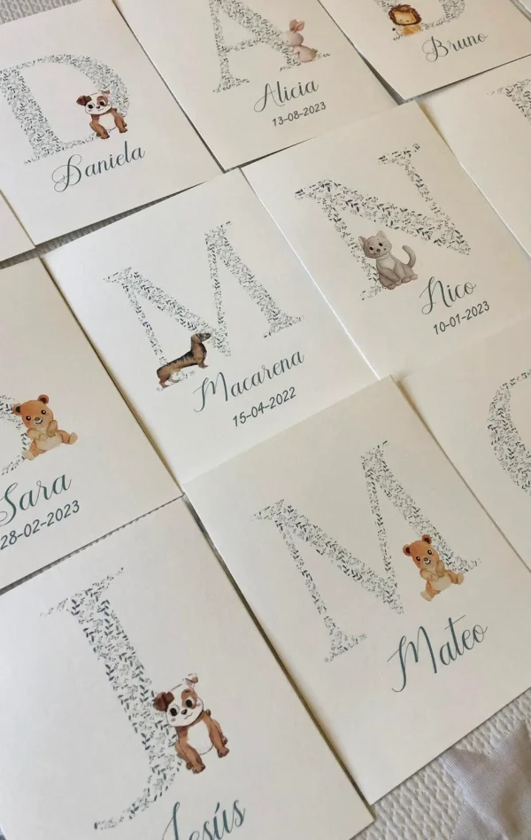 Láminas de Iniciales Personalizadas - Imagen 4