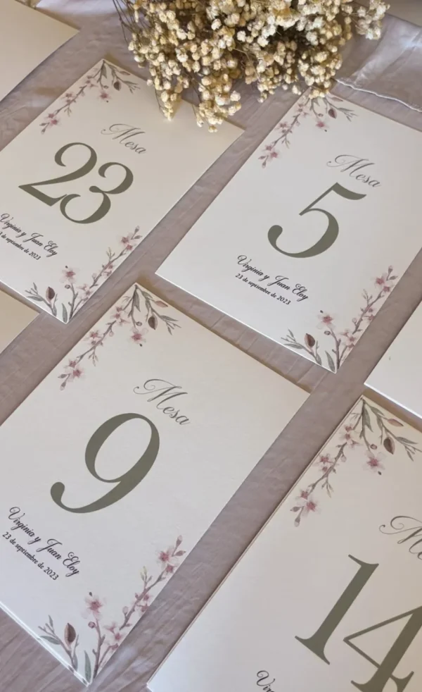 Números de mesa - Imagen 13