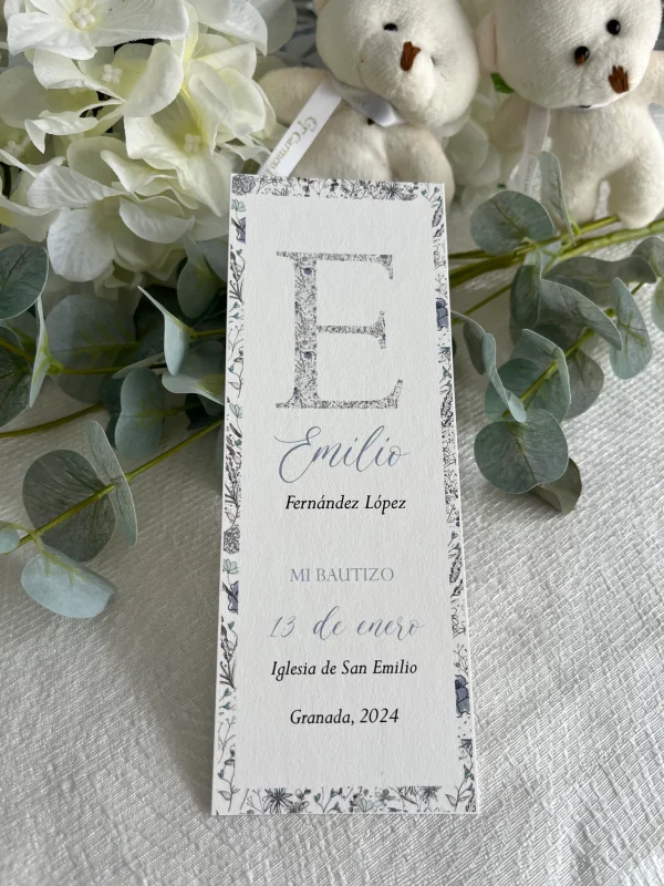 Punto de libro Inicial Estampado - Imagen 2