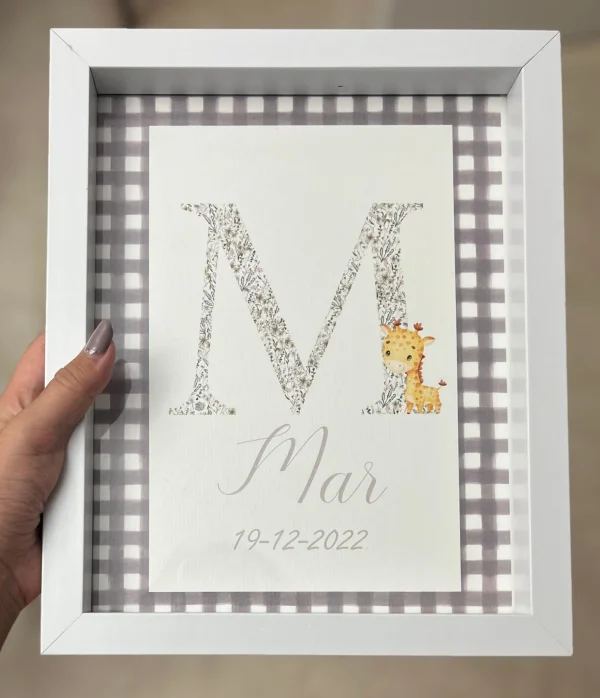 Láminas de Iniciales Personalizadas