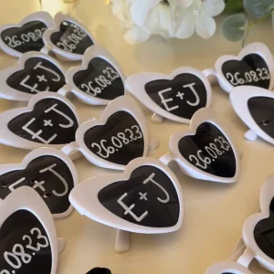 Gafas personalizadas para bodas