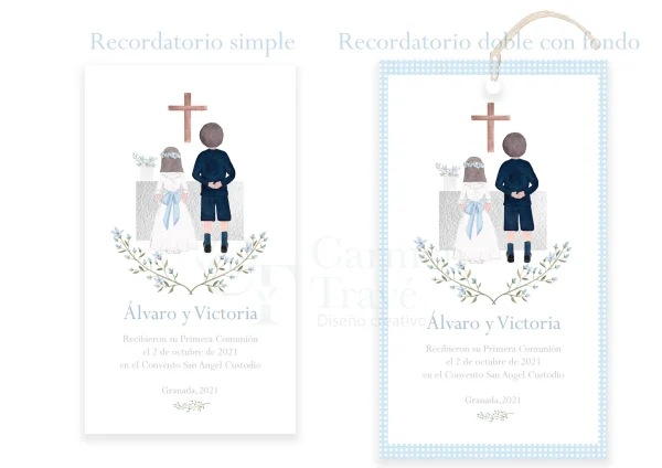 Recordatorio Colección Victoria - Imagen 2