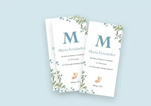 Recordatorio Colección María