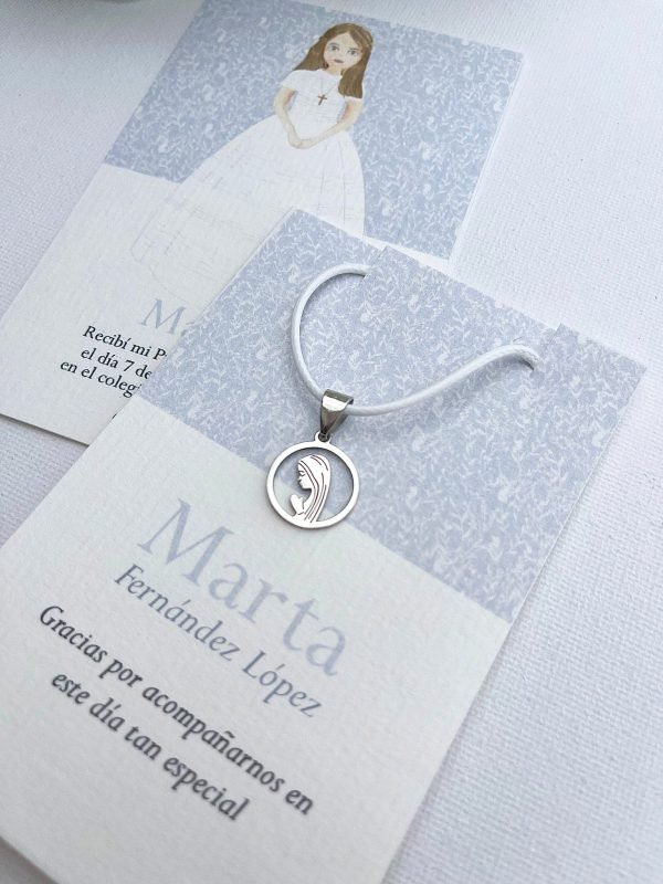 Detalle pulsera o colgante comunión-Bautizo